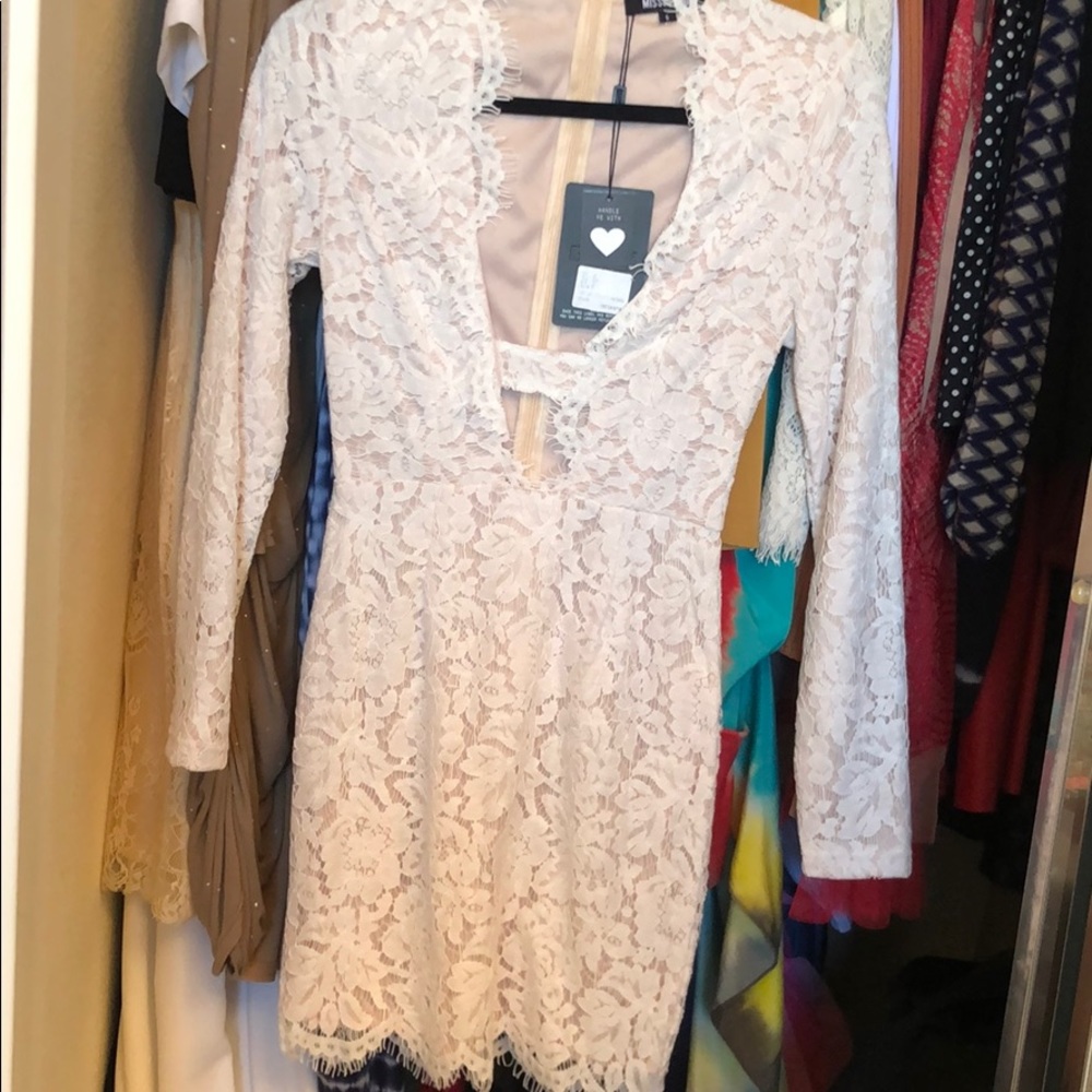 Missguided lace dress